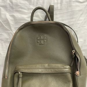 Green Tory Burch backpack